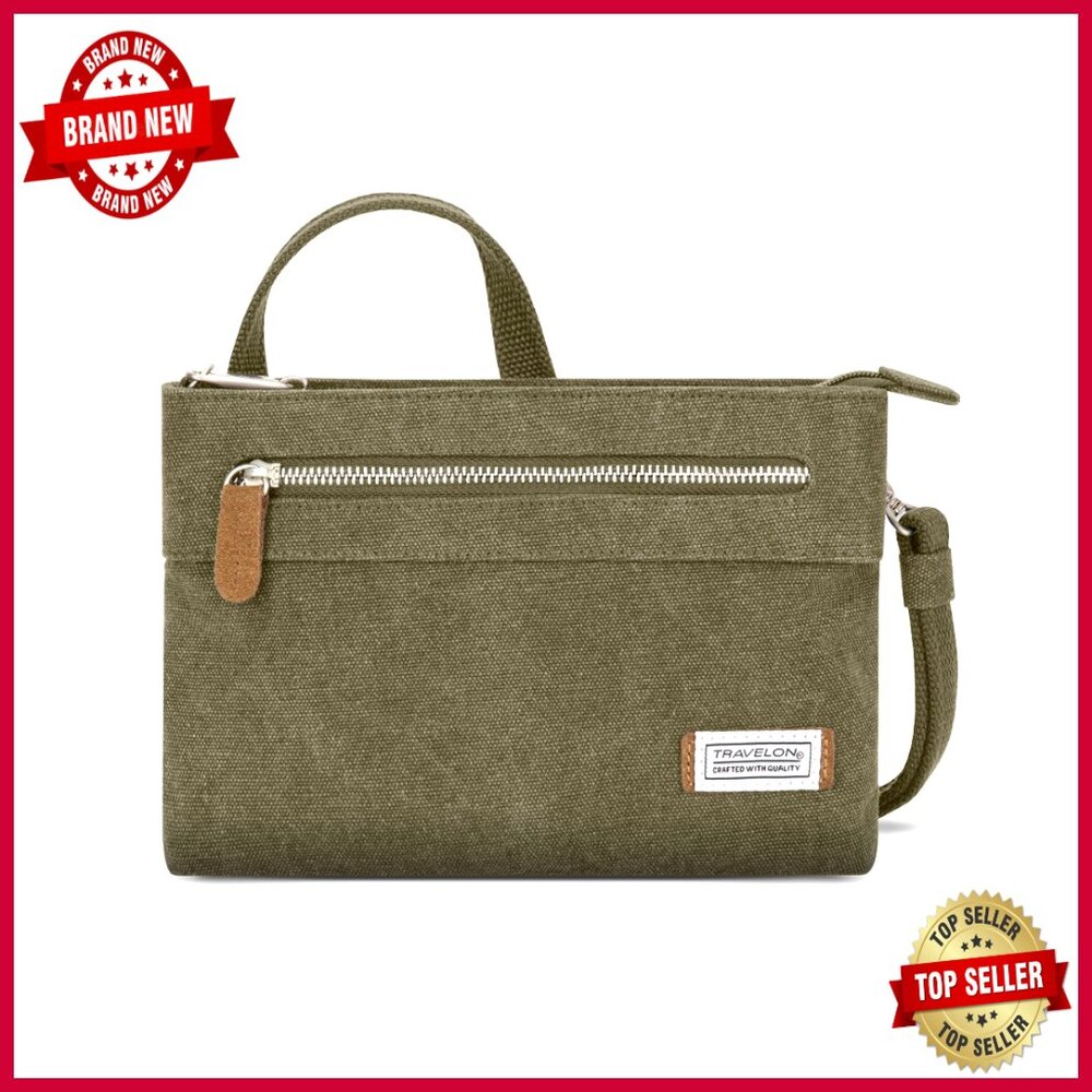 Anti-Theft Small Crossbody Bag With Rfid Blocking And Slash-Resistant Design